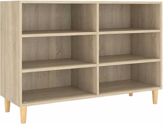 Buffet credenza cassettiera armadio mobile contenitore organizer cucina soggiorno rovere Sonoma 103,5 x 35 x 70 cm legno ingegnerizzato marrone 02_0031483