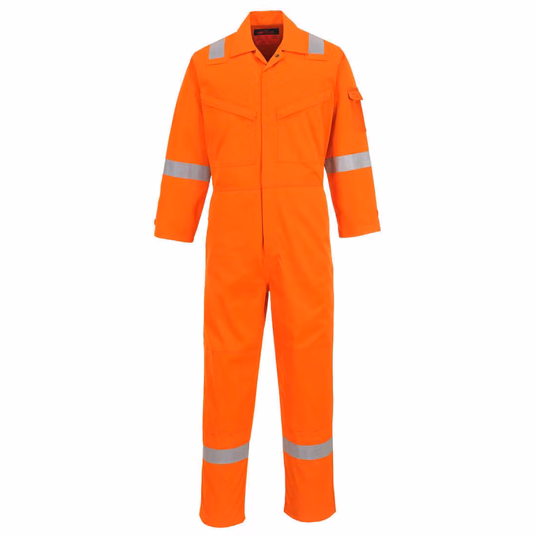 Portwest AF73 Araflame Silver Tuta Arancione Taglia 42