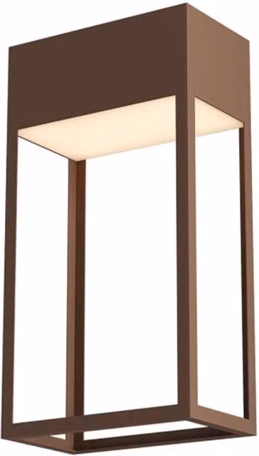 Applique da esterno LED Redo Group Stand, design moderno rettangolare per giardino, luce bianco caldo
