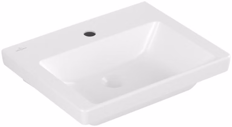 Villeroy & Boch Subway 3.0 lave-mains, 1 trou pour robinet, sans trop-plein, 500x400mm, 4370FGRW, 4370FGRW