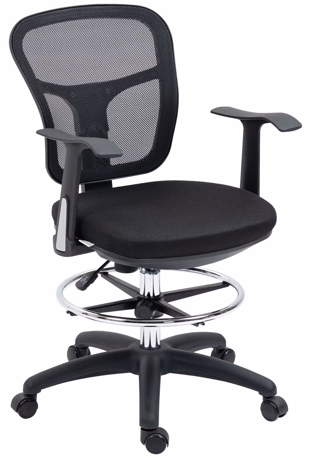 Sedia da ufficio Vinsetto, sedia da disegno ergonomica, sedia da computer regolabile in altezza