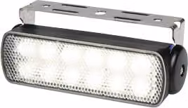 Proiettore Hella Sea Hawk Lente a fascio largo, alloggiamento nero, Ip67