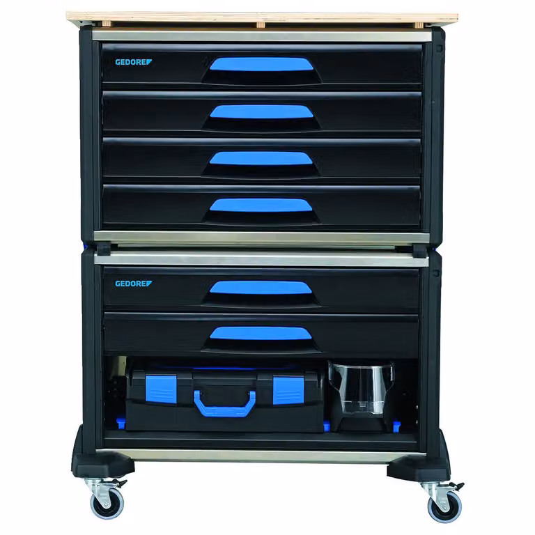 GEDORE 1110 WMW S-03 WorkMo B3 con assortimento di utensili da 110 pezzi, 3005194