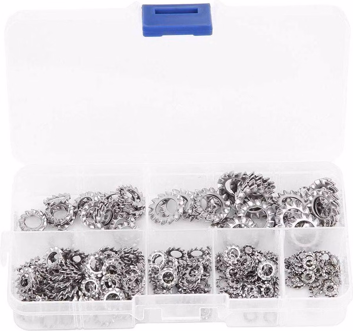 Rondelle di supporto per viti a testa cilindrica, in acciaio inossidabile, assortimento M2,5, M3, M4, M5, M6, M8, confezione da 300 pezzi