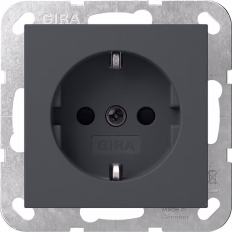 Presa GIRA 1f antra da incasso c.BS IP20