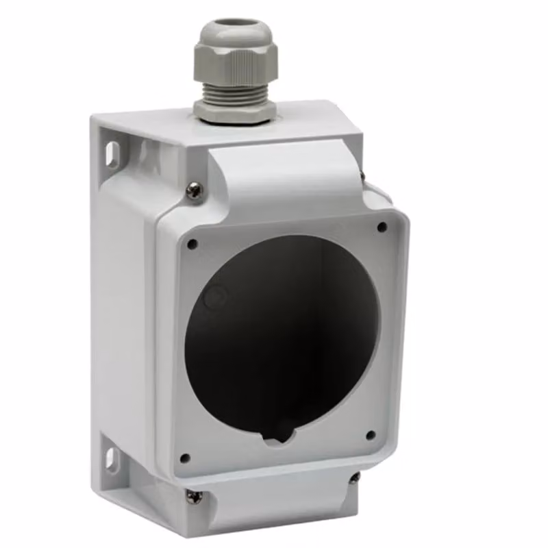 Schneider Electric Scatola da incasso per prese da parete, 16/32A, 3/4/5p, con flangia 90x100mm PKZ100