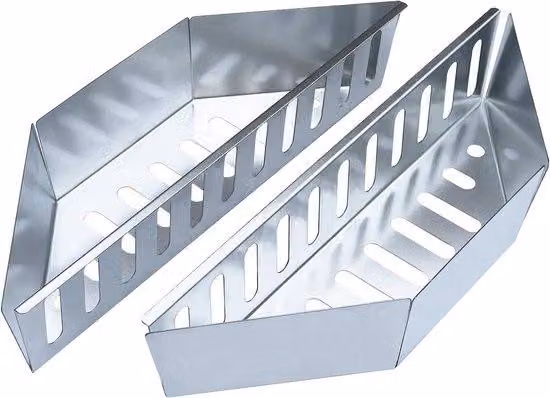 Set per barbecue a carbone - Griglia per barbecue - Per cucinare all'aperto - Design resistente al calore - 2 pezzi - Colore nero