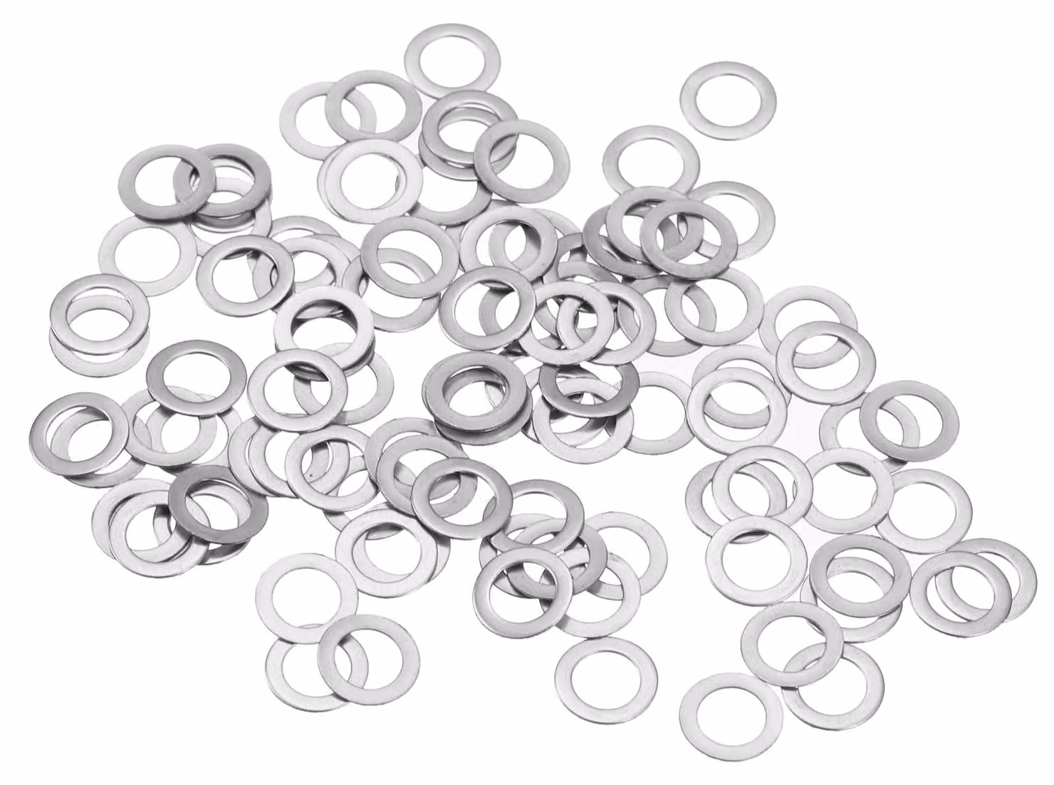 Anelli di sicurezza piatti M5, acciaio inossidabile 304, 100 pezzi, dimensioni 5 x 8 x 0,5 mm, ultrasottili, per viti