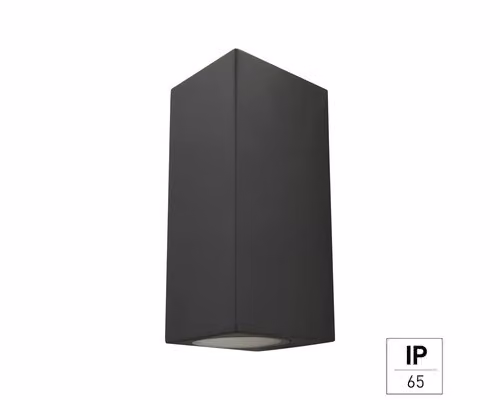 Lampada da parete per esterni E2 Aster IP65 2xGU10 15 W antracite