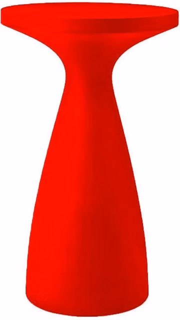 Tavolino da Giardino Ø65x110 cm in Resina Arkema Drink Cherry
