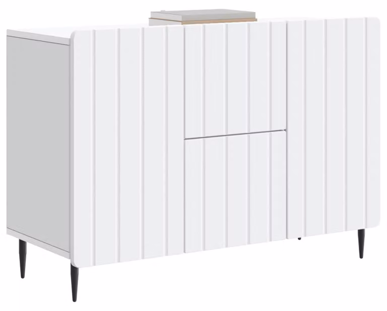 Credenza Bianco 89 x 34,5 x 62 cm Legno ingegnerizzato