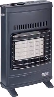 Stufa a Gas GPL Infrarossi Eco 40 Sicar Grigio 4200W L: 43 cm, H: 64 cm, P: 15 cm