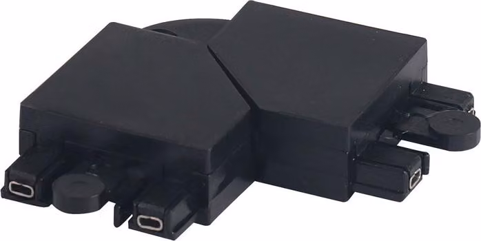 Videx Connettori magnetici per binari, nero