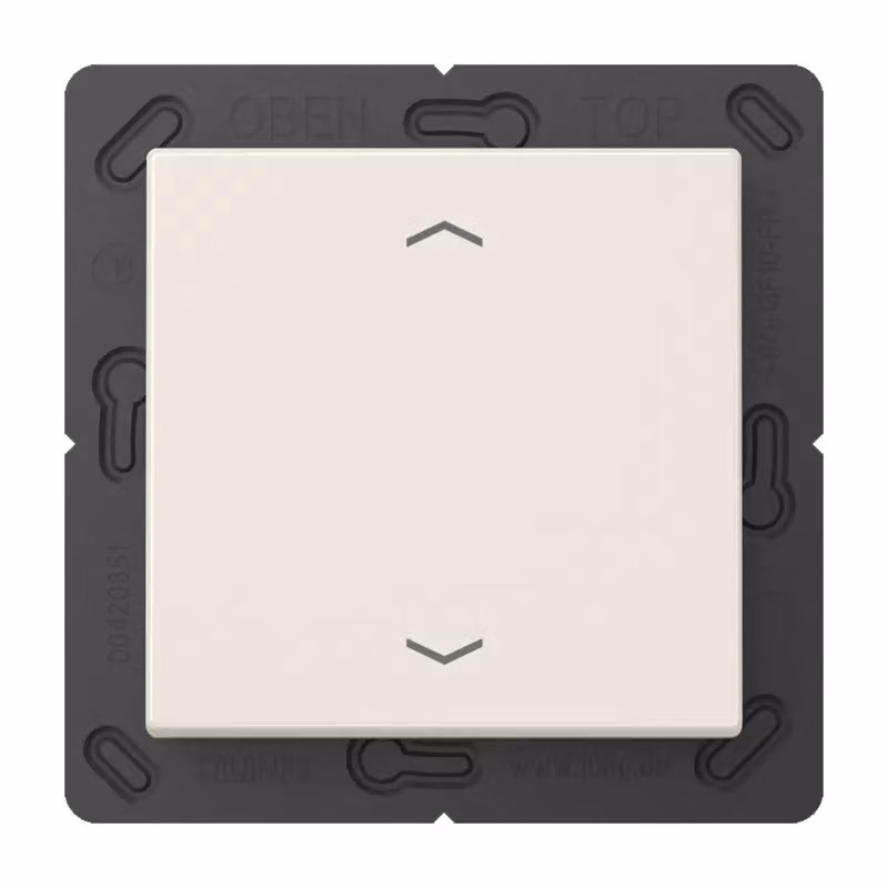 Jung ENOA590P Trasmettitore da parete wireless EnOcean con simboli, bianco