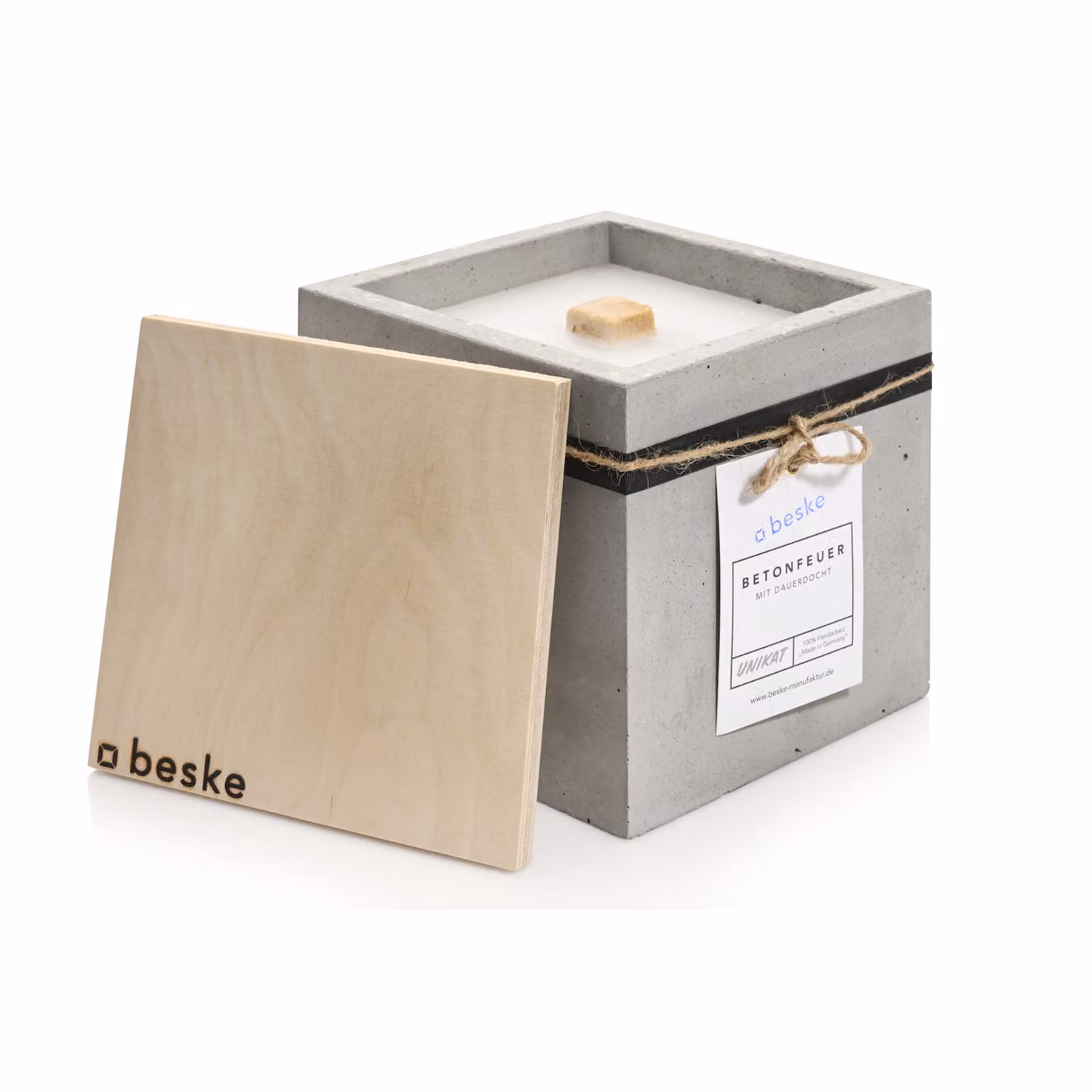 Bruciatore a cemento Beske ricaricabile 17x17x17