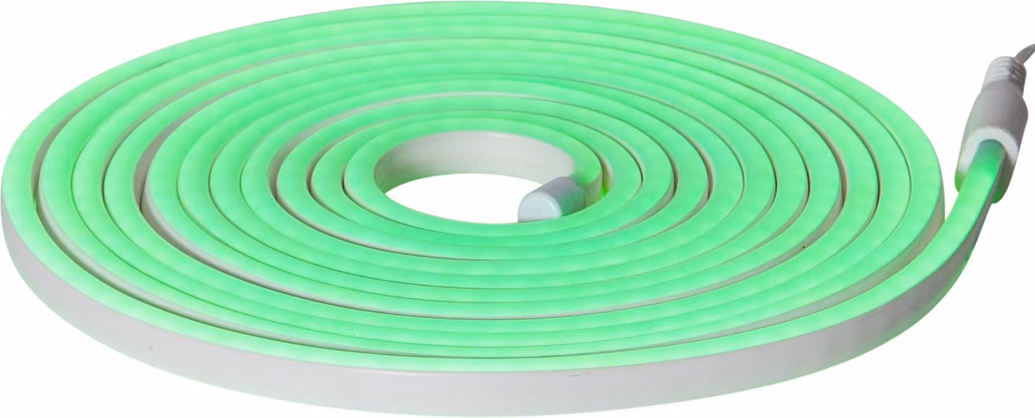 Eglo 900222 FLATNEONLED LED striscia luminosa/barra per esterni 480x0,2W 5000x15mm Verde IP44