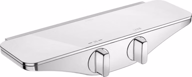 Hansa Emotion - Miscelatore termostatico per doccia, bianco/cromo 5863017182