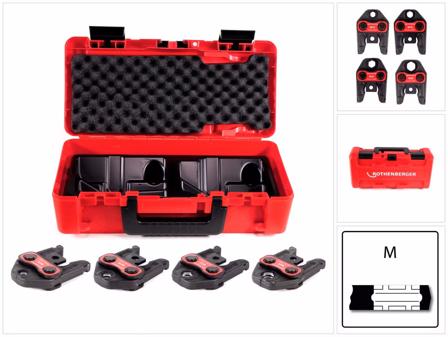 Pressa per tubi Rothenberger 015062X