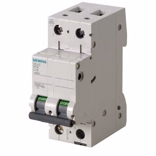 Interruttore 400V,10KA,2p.,B,16A - Interruttore miniaturizzato B16A 5SL4216-6