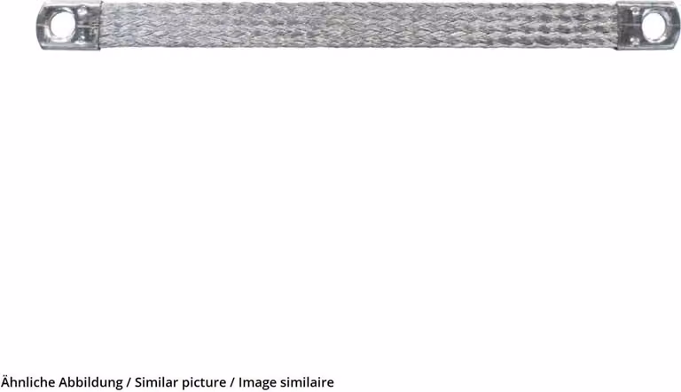"Morsetto di messa a terra a nastro/manicotto 1x10/M6/300 mm"