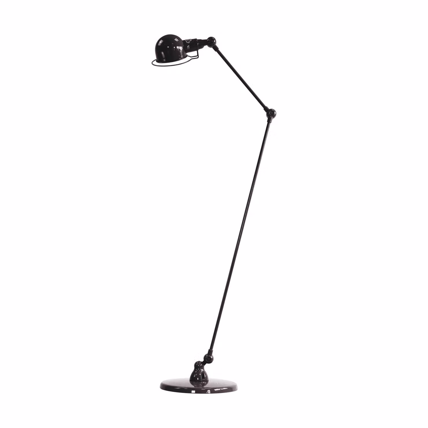 Jieldé Lampada da terra di design SI833, Nero, Soggiorno / Sala da pranzo, Metallo, Industriale, Lampada da terra