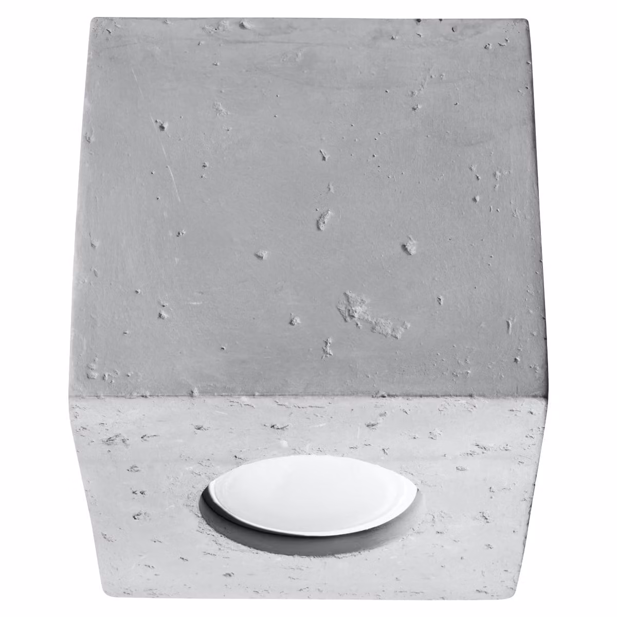 Moderna lampada da soffitto Delta GU10 grigio cemento