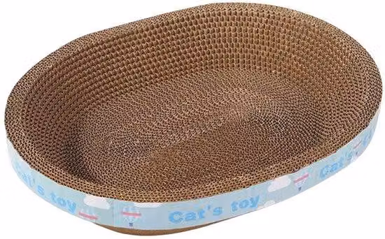 Giocattolo per gatti in cartone a forma di albero, 50 cm x 38 cm x 9 cm