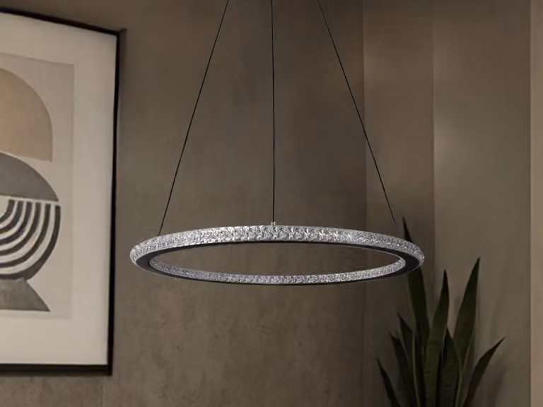 Lampada a sospensione a LED con telecomando, 90W - TA2313/B