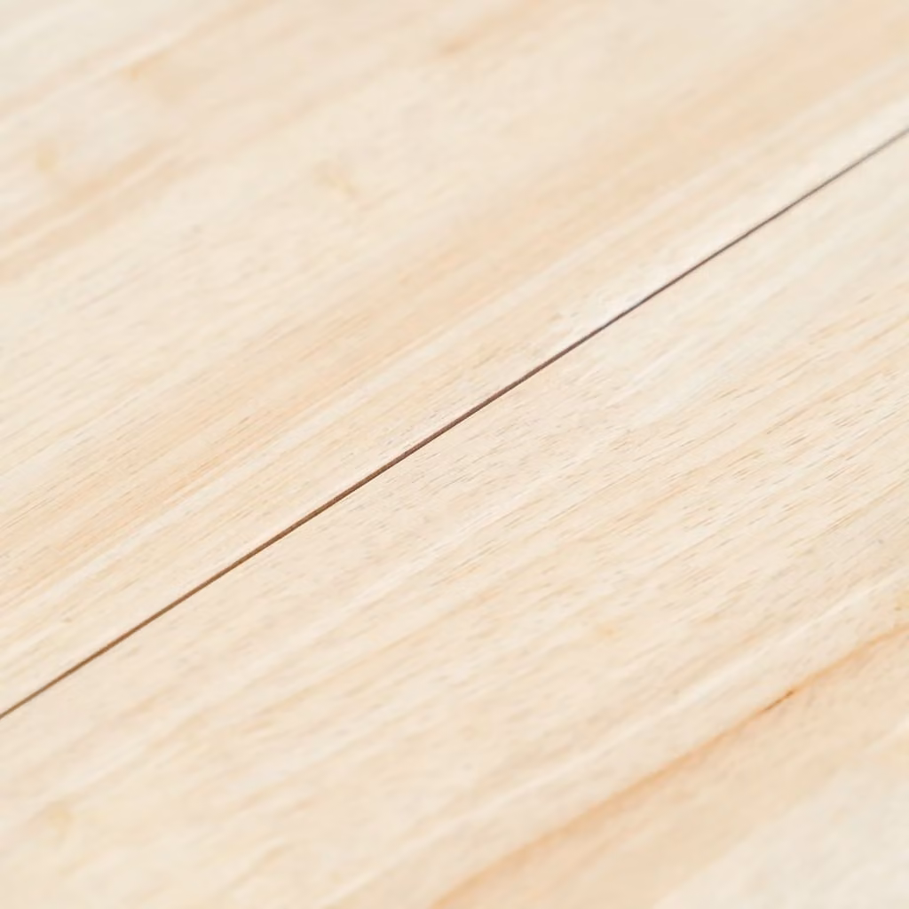 vidaXL Tavolo da pranzo bianco e marrone 106 cm in legno massiccio di gomma