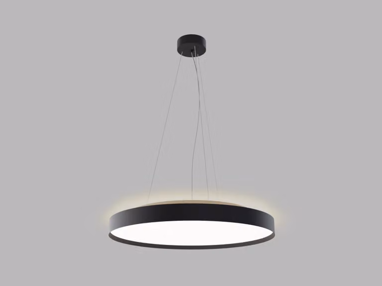 LED2 3275953DT Lampada a sospensione TORO 60 P/N-Z, B TRIAC DIM 55+10W 3000K/4000K nero
