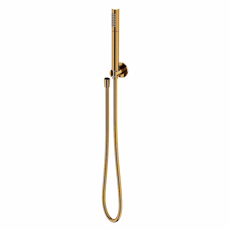 Set doccia con portapunte e doccetta INVERTO, oro (S951-400)