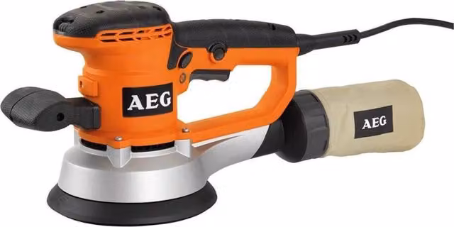 Levigatrice roto-orbitale AEG arancione da 440 W