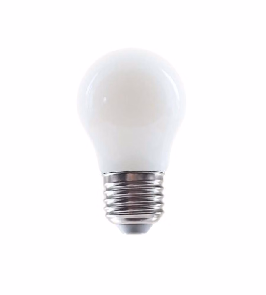 Lampadina mini sfera led g45 fr sm wifi e27 40w 2700k dim