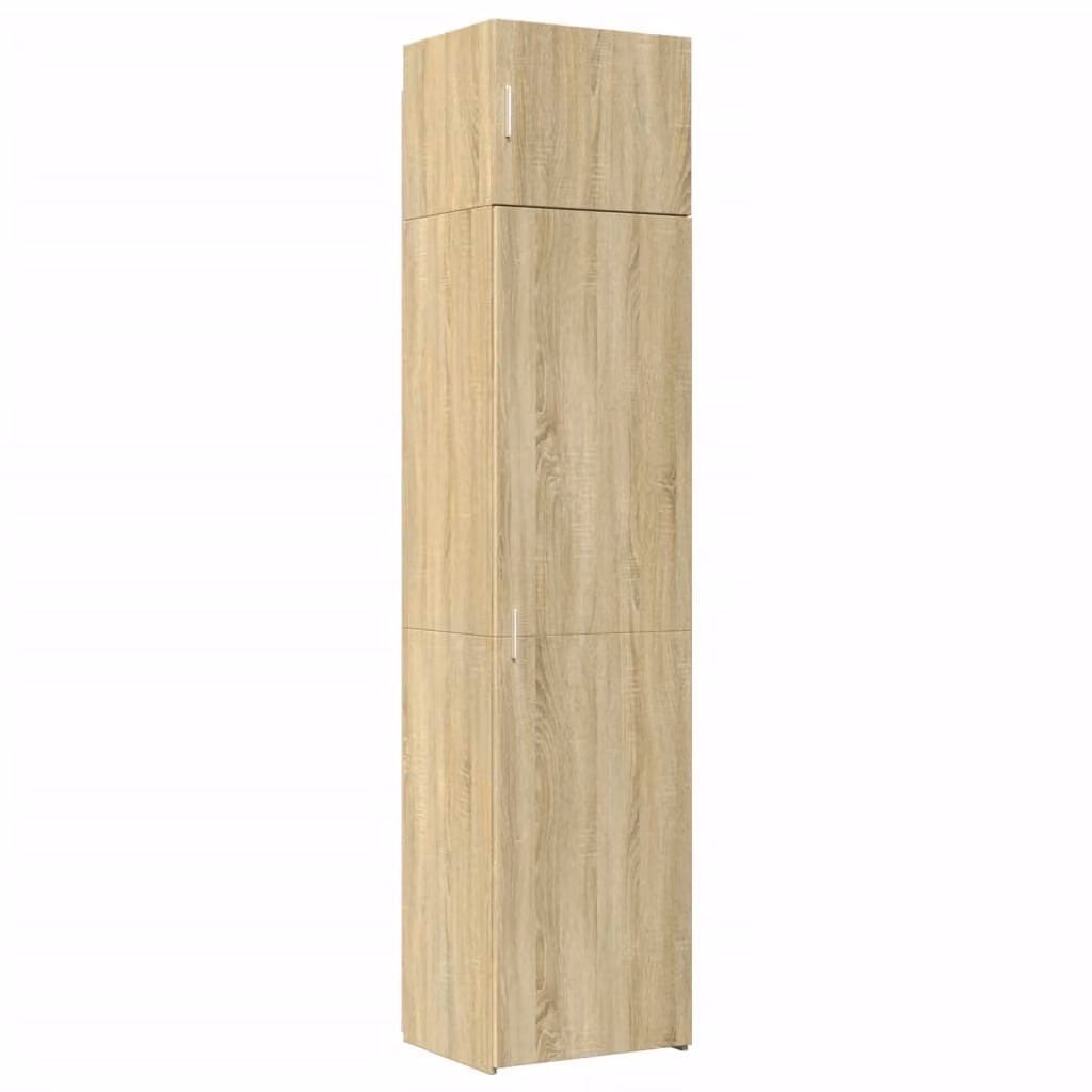 Mobile Sottile Rovere Sonoma 50x42,5x225 cm in Truciolato