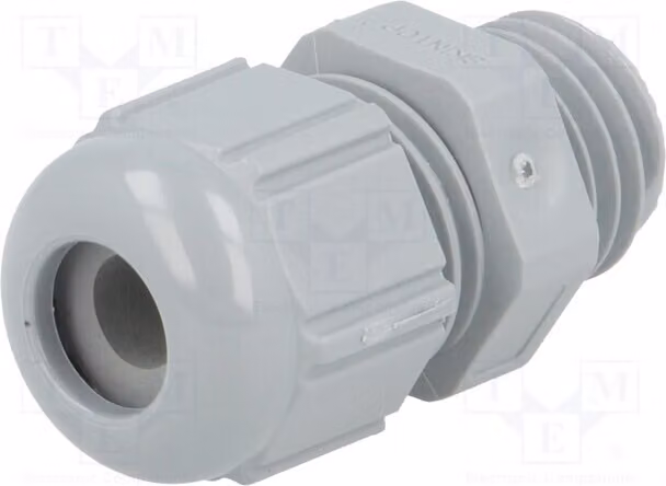 1 x Raccordo per cavo, modello: 53111100 n 1,5, grado di protezione IP68, IP69K, con filettatura M12