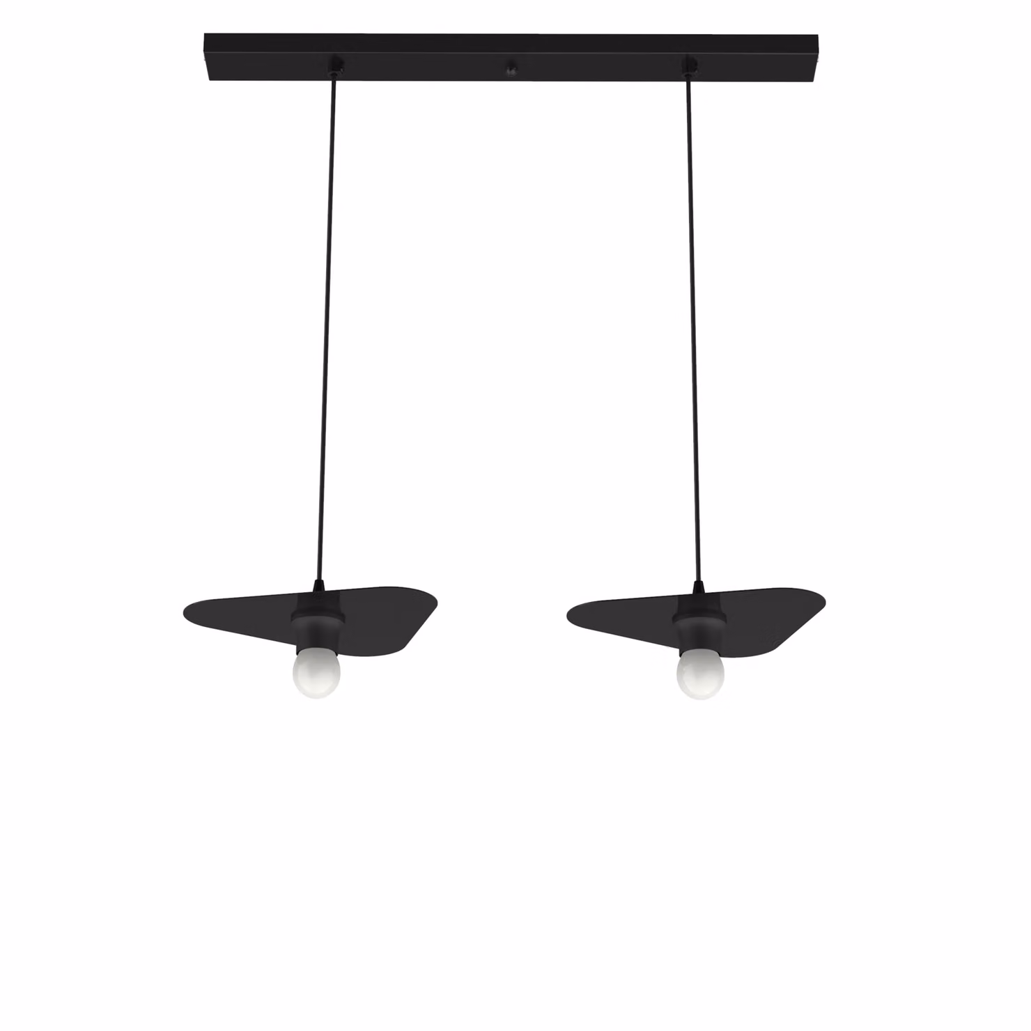 Lampada A Sospensione Cloud Lineare A 2 Luci, Monocolore Lucida