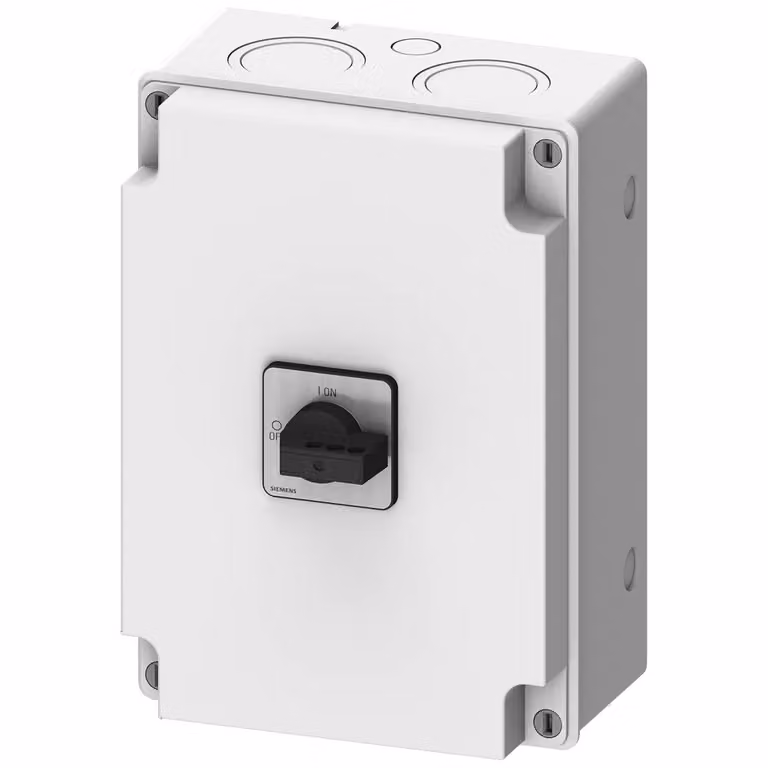 Interruttore sezionatore Siemens SENTRON 3LD in custodia, interruttore per manutenzione e riparazione 3LD25865VD21