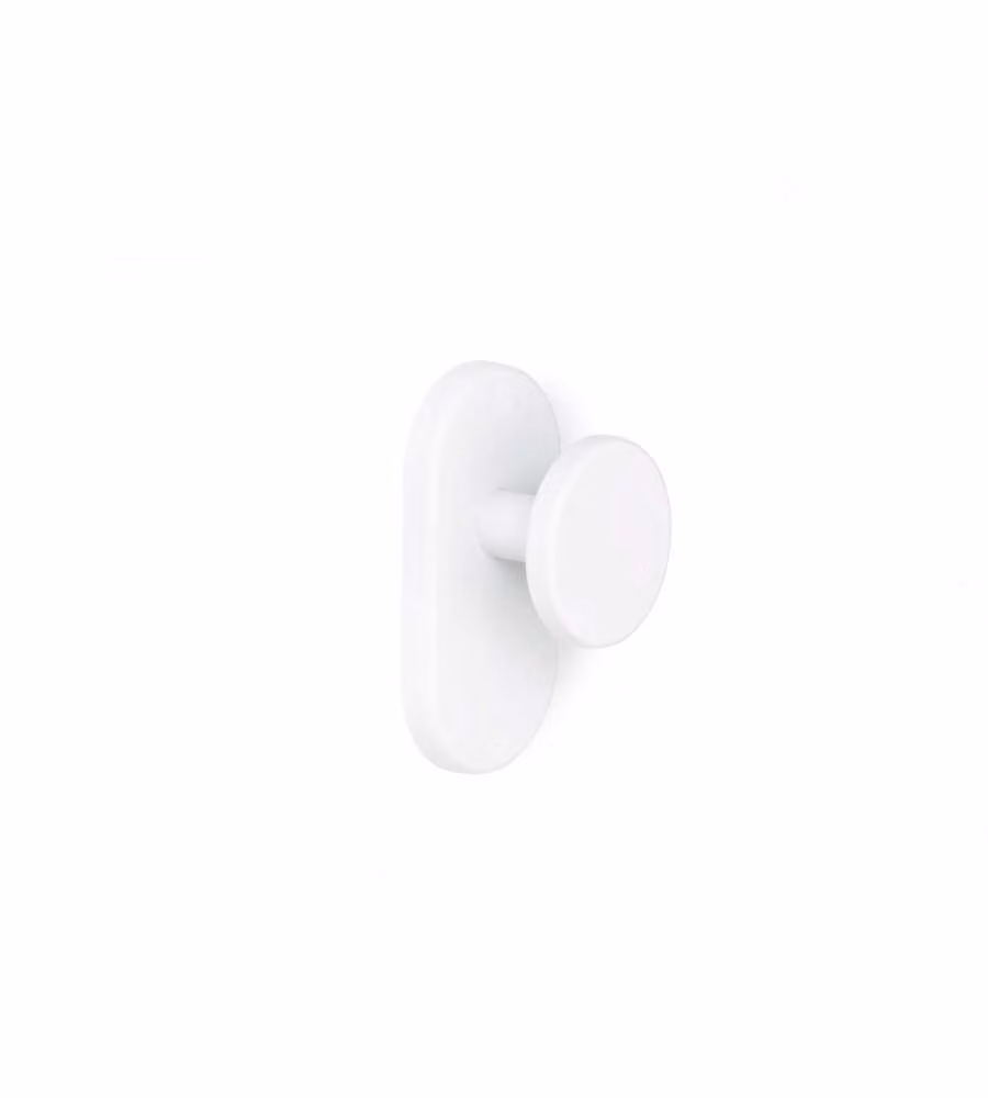 Portabito 1 Posto Bianco in plastica