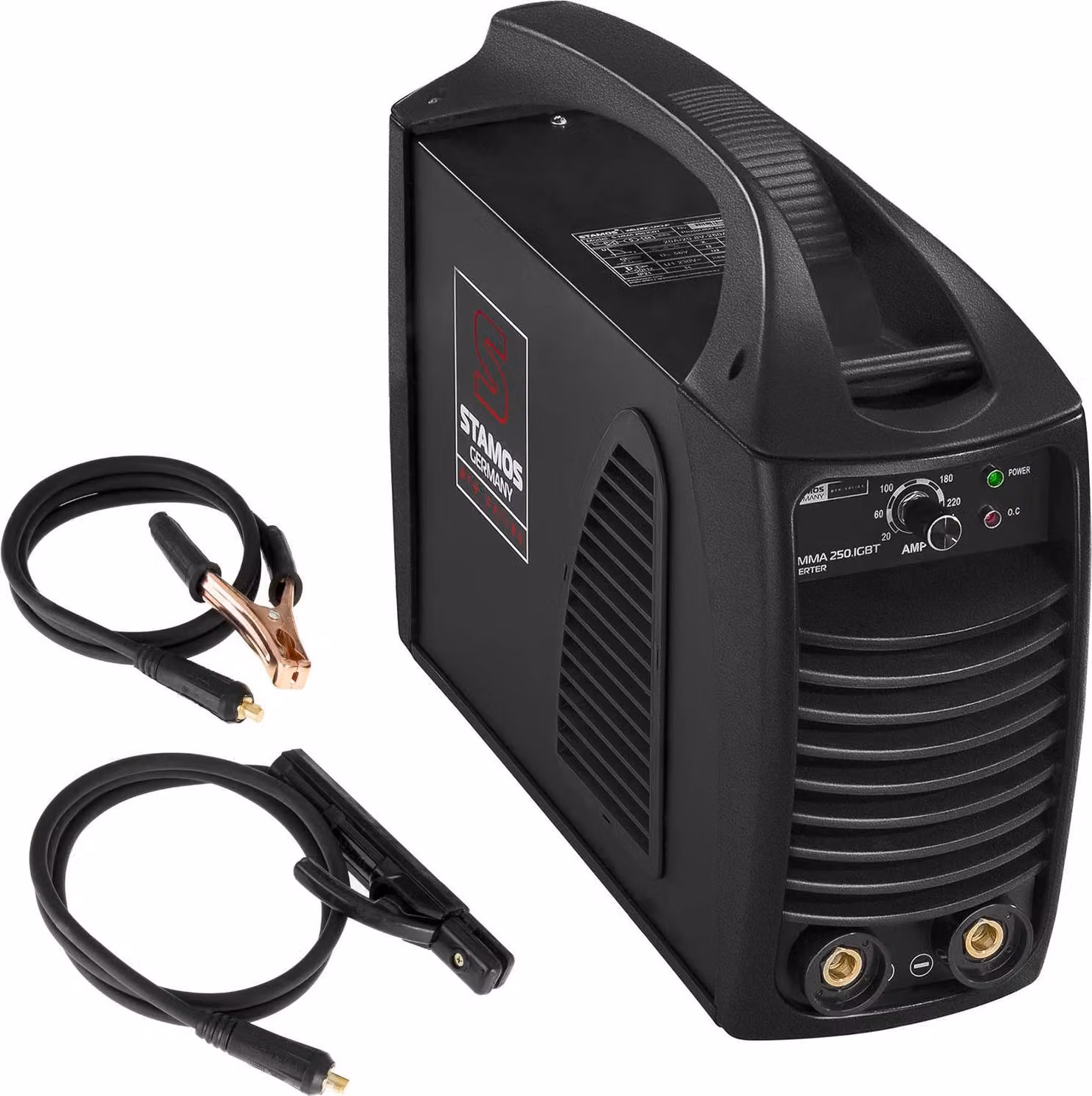 Expondo Stamos Pro Series Saldatrice ad elettrodi - 250 A - Hot Start - IGBT - PRO