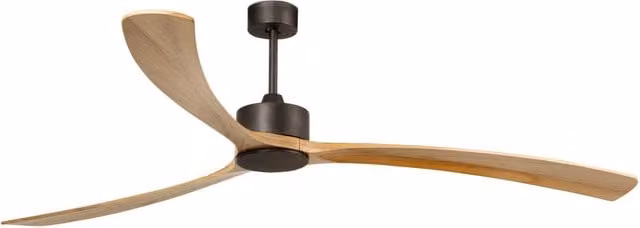 KAUAI, Ventilatore senza Luce, Faro Barcelona Colore: Marrone