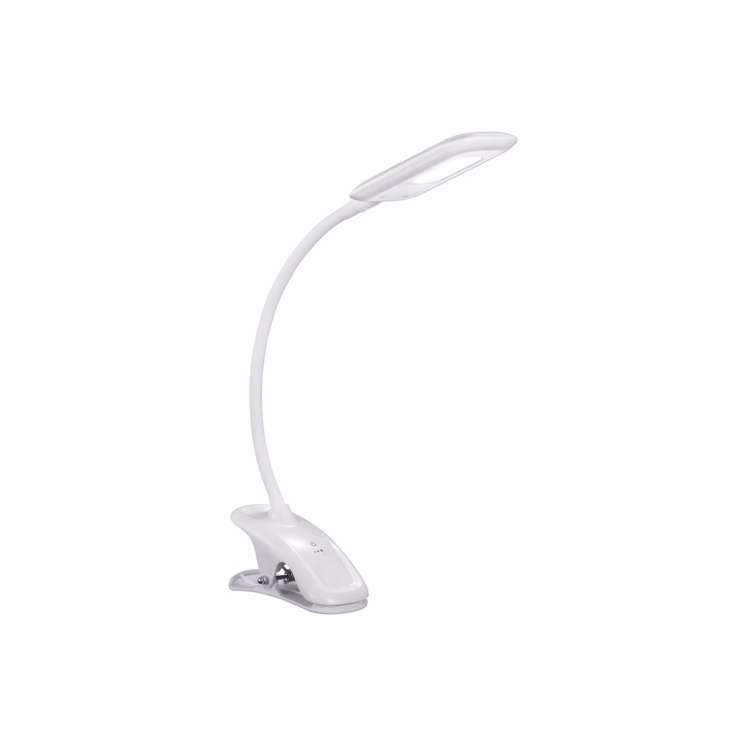 Aluminor Lampada con morsetto Mika Pince, dimmerabile, Bianco / Opale, Studio / Ufficio, Metallo, Moderno, Lampada con morsetto