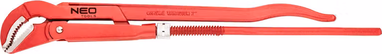 NEO TOOLS Chiave per tubi a 45°, 530 mm, 2,0", ganasce forgiate e rettificate