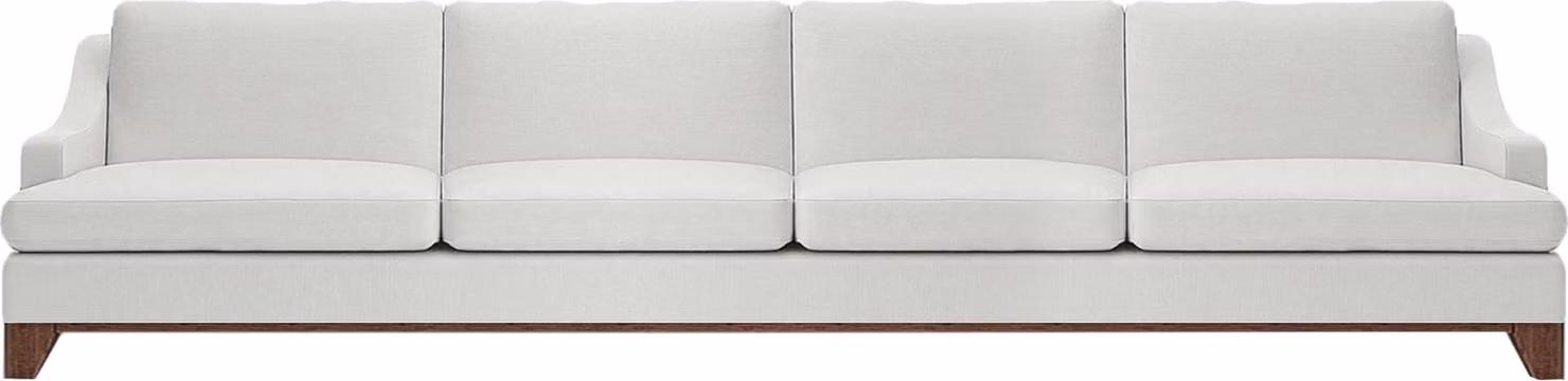 Wohnzimmer Modern Designer Sofa Viersitzer Couch Einrichtung Luxus Weiß
