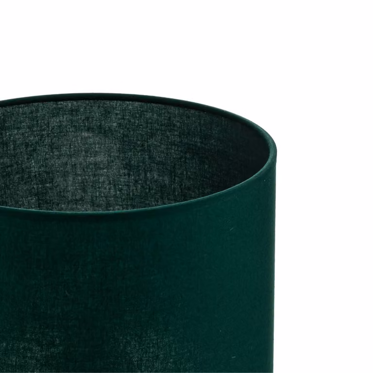 Paralume Roller, verde, Ø 25 cm, altezza 18 cm Roller Duolla, Verde, Tessuto / Stoffa / Seta