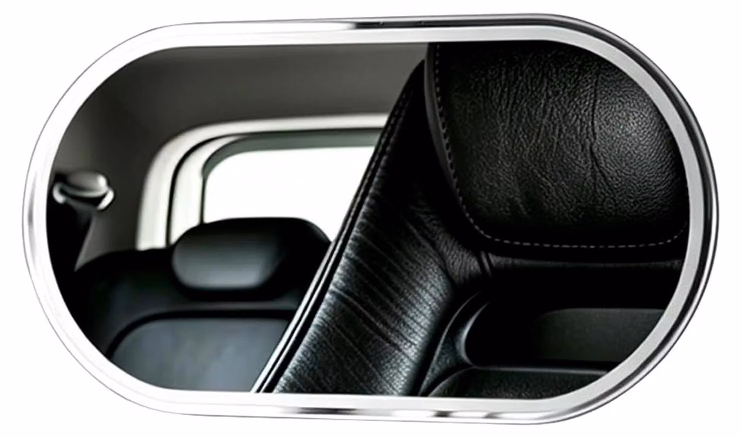 Omgoods - Specchio universale per il trucco da auto, con retro adesivo