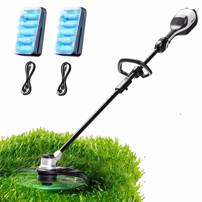 Tagliasiepi a batteria Accu - 2 x 20 V - Larghezza di taglio: 35 cm - Bianco