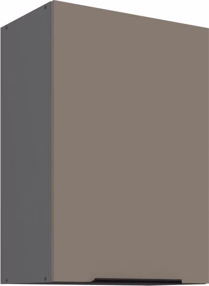 Mobile cucina superiore LUNARA - larghezza 50 cm, beige scuro / antracite