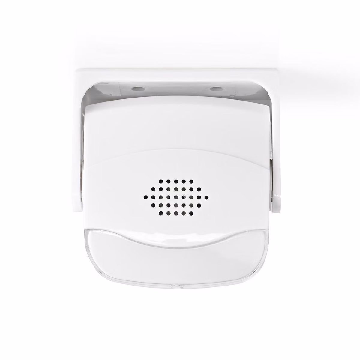 Allarme rilevatore di movimento | Alimentazione a batteria | 3x AAA/LR03 | 80 dB | Portata del rilevatore: 1,10 m | Angolo del rilevatore: 10° | Soffitto / Parete | Bianco