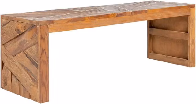 Mobile TV multimediale mensola televisione credenza televisore sala da pranzo soggiorno camera da letto 110 x 60 x 38 cm legno di teak massello marrone 02_0025772