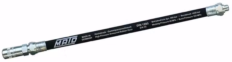 Tubo flessibile corazzato in gomma per pistole ingrassatrici RH30C
